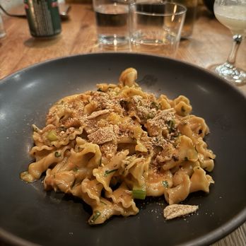 Crusco signature dishes House-made Pasta (rotating)Seasonal GnocchiPork Belly